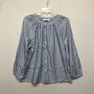 NWT Beach Lunch Lounge Women Long Sleeve Blouse Top Shirt Size Small B223 -7